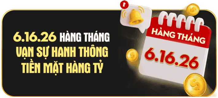 Banner quảng cáo các chương trình khuyến mãi Vicwin Nhà Cái